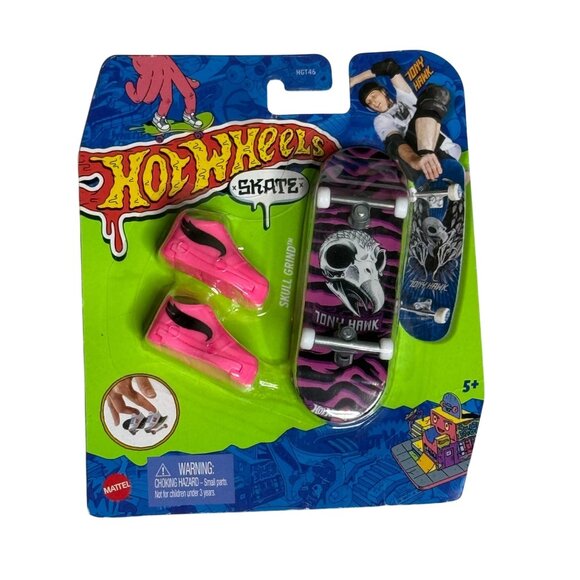 Tony Hawk Hot Wheels Skate Skull Grind Fingerboard Pink Shoes New 2022 - Picture 1 of 3